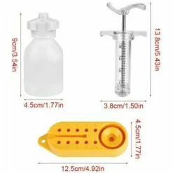 FLYME Kit De Purge De Frein De Vélo, Kit De Purge D'huile De Frein à Disque Hydraulique, Outil De Réparation De Vélo Adapté -Tondeuse Boutique 54917157 2