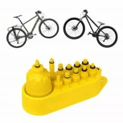 FLYME Kit De Purge De Frein De Vélo, Kit De Purge D'huile De Frein à Disque Hydraulique, Outil De Réparation De Vélo Adapté -Tondeuse Boutique 54917157 5