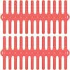 REGALOS Les Lames De La Tête Du Coupe-bordures à Fil Remplacent, 24 Lames En Plastique Pour PC De Rechange Pour Tondeuse à Gazon à Batterie -Tondeuse Boutique 54959945 1