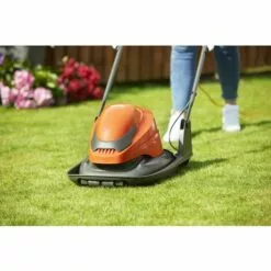 FLYMO Tondeuse électrique Sur Coussin D’air SimpliGlide 330 - 1700W / Largeur De Coupe 33cm / 4 Hauteurs De Coupe / Technologie Coussin D’air / Guidon Repliable (970482862) -Tondeuse Boutique 55014859 4