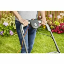 FLYMO Tondeuse électrique Sur Coussin D’air SimpliGlide 330 - 1700W / Largeur De Coupe 33cm / 4 Hauteurs De Coupe / Technologie Coussin D’air / Guidon Repliable (970482862) -Tondeuse Boutique 55014859 5