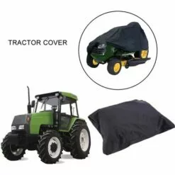 HKLFFJA Étanche Tondeuses À Gazon Couverture Couverture De Tracteur Universel 210D Oxford Tissu UV Protection Couverture Jardin Extérieur(245 * 50 * 140cm) -Tondeuse Boutique 55030958 5