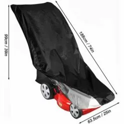 HKLFFJA Housse De Protection Universelle Pour Tondeuse à Gazon, 210D étanche, Avec Cordon De Serrage Et Sac De Rangement (M) 8 HKLFFJA Housse De Protection Universelle Pour Tondeuse à Gazon, 210D étanche, Avec Cordon De Serrage Et Sac De Rangement (M) -Tondeuse Boutique 55030968 2