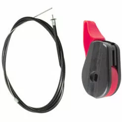 THSINDE Ensemble De Commutateur D'accélérateur De Tondeuse à Gazon Rouge Universel (avec Câble D'accélérateur De 165 Cm) -Tondeuse Boutique 55060585 3