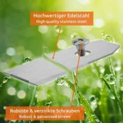 GUAZHUNIFR Lames De Couteau En Titane 30 X Lames De Rechange Robot Tondeuse Pour Tous Les Tondeuses De Jardin，argent，Guazhuni -Tondeuse Boutique 55069902 4