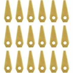 GUAZHUNIFR 18pcs Lames De Rechange Pour Titane Accessoires Pour Tondeuses Robot+ 18Pcs Vis, Lame De Rechange Pour Robot Tondeuse Lame Compatible Avec Bosch Tondeuse,Guazhuni 9 GUAZHUNIFR 18pcs Lames De Rechange Pour Titane Accessoires Pour Tondeuses Robot+ 18Pcs Vis, Lame De Rechange Pour Robot Tondeuse Lame Compatible Avec Bosch Tondeuse,Guazhuni -Tondeuse Boutique 55070088 3