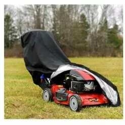 ILOVEMILAN Waterproof Heavy Duty Lawn Mower Cover（193x112x64cm） -Tondeuse Boutique 55168877 4