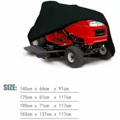 HKLFFJA Housse Pour Tondeuse À Gazon Autoportée, Tondeuse À Gazon Bâche Housse De Capot Housse Étanche Pour Tracteur De Jardin Autoporté (Color : Black, Size : 170 * 61 * 117cm) 10 HKLFFJA Housse Pour Tondeuse À Gazon Autoportée, Tondeuse À Gazon Bâche Housse De Capot Housse Étanche Pour Tracteur De Jardin Autoporté (Color : Black, Size : 170 * 61 * 117cm) -Tondeuse Boutique 55254527 4