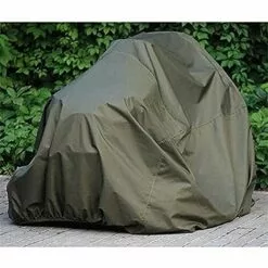 HKLFFJA Couverture De Bâche De Tondeuse À Gazon Couverture De Capot Pour Tracteur À Gazon 210D Fibres De Polyester Imperméable À L'eau Protection UV Couverture De Protection Garage Protection Contre -Tondeuse Boutique 55254624 3