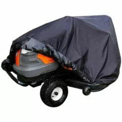 HKLFFJA Housse De Tondeuse À Gazon Étanche Housse De Tracteur Imperméable 210D Polyester Oxford Protection UV Anti-poussière Avec Sac De Rangement -Tondeuse Boutique 55254636 2