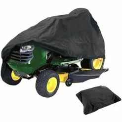 HKLFFJA Couverture De Bâche De Tondeuse À Gazon Housse De Protection Universelle 210D Tissu Oxford Imperméable Pour La Protection Contre La Poussière De Tracteur De Pelouse