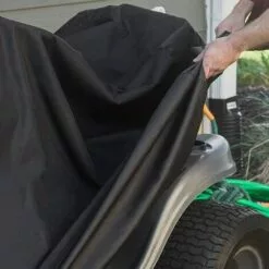 HKLFFJA Équitation Tondeuse À Gazon Tracteur Couvre-Voitures Tondeuse À Gazon Protection Imperméable Couverture-Ménages Résistant Aux UV 210D Robuste Polyester Oxford,XL -Tondeuse Boutique 55255359 3