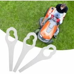 Lot De 50 Lames De Tondeuse à Gazon En Plastique Blanc FUIENKO 8 Lot De 50 Lames De Tondeuse à Gazon En Plastique Blanc FUIENKO -Tondeuse Boutique 55268892 3