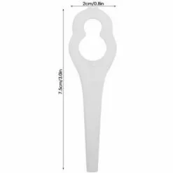 Lot De 50 Lames De Tondeuse à Gazon En Plastique Blanc FUIENKO 9 Lot De 50 Lames De Tondeuse à Gazon En Plastique Blanc FUIENKO -Tondeuse Boutique 55268892 4