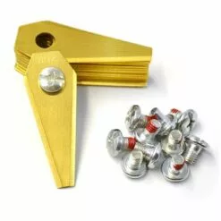 9pcs Lames De Rechange Pour Bosch Titane Accessoires Pour Tondeuses Robot+ 9Pcs Vis, Lame De Rechange Pour Robot Tondeuse Lame Compatible Avec Bosch Tondeuse，Fontainebleau -Tondeuse Boutique 55414853 5