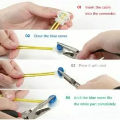 20 Pieces Connecteurs De Câble Remplis Des Résines, Original Connecteurs 314 Pour Robot Tondeuse Automower，Fontainebleau -Tondeuse Boutique 55489998 5