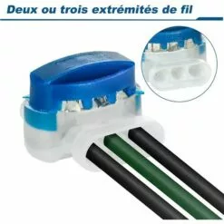 SUPERMARKET 40 PCS Connecteurs Cable Robot Tondeuse Remplis De Gel Résine, Connecteurs Étanche 314 Pour Connecteurs Robot Tondeuse Automower- Étanches, Sûrs, Dénudage Inutile,Superma,bleu 9 SUPERMARKET 40 PCS Connecteurs Cable Robot Tondeuse Remplis De Gel Résine, Connecteurs Étanche 314 Pour Connecteurs Robot Tondeuse Automower- Étanches, Sûrs, Dénudage Inutile,Superma,bleu -Tondeuse Boutique 55490073 3