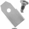 FONTAINEBLEAU 30Pcs Lames De Rechange En Acier Inoxydable, Comprend Des Vis, Argent -Tondeuse Boutique 55567546 1