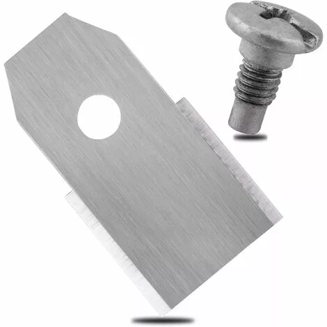 FONTAINEBLEAU 30Pcs Lames De Rechange En Acier Inoxydable, Comprend Des Vis, Argent 3 FONTAINEBLEAU 30Pcs Lames De Rechange En Acier Inoxydable, Comprend Des Vis, Argent