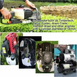 FR-LIFE BR-Vie Kit De Filtre à Essence Universel Joint De Tuyau D'essence Pour Débroussailleuse Tondeuse Tondeuse Débroussailleuse Taille-haie élagueur 2 Pcs -Tondeuse Boutique 56073773 5