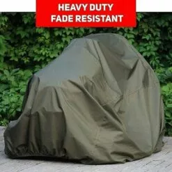 FR-LIFE BR-Vie Housse De Protection Pour Tondeuse à Gazon Robuste Durable Et Imperméable Couverture De Tondeuse À Gazon Bâche Armée Vert 140*66*91CM -Tondeuse Boutique 56073810 2