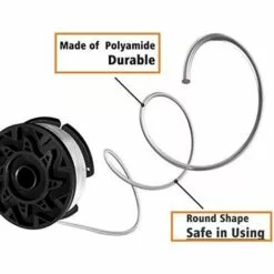 LUCKY-88 Tête De Tonte De Corde De Tonte De Ligne De Tonte De Bobine (bobine * 6 + Couvercle * 1 + Ressort * 1) -Tondeuse Boutique 56330802 3