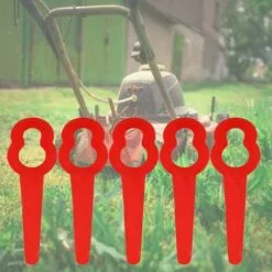 HKLFFJA 20 Pcs Lames De Tondeuse Pour RT250 Jardin Pelouse Tondeuse Accessoires,lames De Rechange,couteau En Plastique, Coupe-bordures Sans Fil 10 HKLFFJA 20 Pcs Lames De Tondeuse Pour RT250 Jardin Pelouse Tondeuse Accessoires,lames De Rechange,couteau En Plastique, Coupe-bordures Sans Fil -Tondeuse Boutique 57020351 4