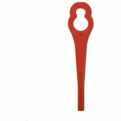 HKLFFJA Lot De 100 Lames De Rechange En Plastique Pour Ferrex/Aldi FAR 20-1 97699 2002706 FE220 -Tondeuse Boutique 57020440 2