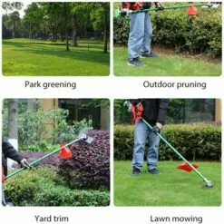 HKLFFJA Lot De 120 Lames De Rechange Pour Tondeuse à Gazon, Lame De Rechange En Plastique Pour Tondeuse à Gazon, Lames De Coupe Pour Tondeuse à Gazon, Lames De Rechange En Plastique(Vert) -Tondeuse Boutique 57020481 2