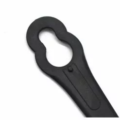 CHANCEY Lames De Tondeuse,Lames En Plastique De Tondeuse Rechange Robuste 100pcs Jardin Pelouse Tondeuse Accessoires,SEMAket,noir -Tondeuse Boutique 57137655 3