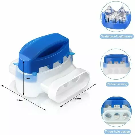 HKLFFJA 26pcs Connecteurs De Câble Remplis Des Résines, Connecteurs De Câbles Pour Robot Tondeuse, Etanche Connecteur Fil Tondeuse Pour Jardin & Extérieur Et Tondeuse Robot Et Voiture Mower 4 HKLFFJA 26pcs Connecteurs De Câble Remplis Des Résines, Connecteurs De Câbles Pour Robot Tondeuse, Etanche Connecteur Fil Tondeuse Pour Jardin & Extérieur Et Tondeuse Robot Et Voiture Mower – Image 2