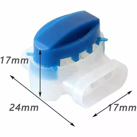 HKLFFJA 10 Pièces Connecteurs Câble, Borne Connecteur Cable, Connecteur Étanche, Connecteur Fil À Sertir À 3 Trous Connecteur De Tondeuse Rempli De Gel, Pour Les Tondeuses À Gazon Robotisées 5 HKLFFJA 10 Pièces Connecteurs Câble, Borne Connecteur Cable, Connecteur Étanche, Connecteur Fil À Sertir À 3 Trous Connecteur De Tondeuse Rempli De Gel, Pour Les Tondeuses À Gazon Robotisées – Image 3