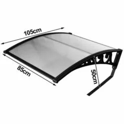 SWANEW Garage Pour Tondeuse à Gazon Protection Solaire Robot De Tonte Toit Capot De Protection Outils De Jardinage - Noir -Tondeuse Boutique 57504092 2