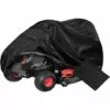 ABCRITAL Housse Imperméable Pour Tondeuse Autoportée, Housse De Tondeuse Housse De Protection Pour Tondeuse À Gazon Housse De Tracteur De Pelouse En Tissu Pour Extérieur Jardin Pelouse, 183Cm X 137Cm X 117Cm