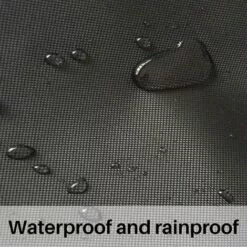 ABCRITAL Housse Imperméable Pour Tondeuse Autoportée, Housse De Tondeuse Housse De Protection Pour Tondeuse À Gazon Housse De Tracteur De Pelouse En Tissu Pour Extérieur Jardin Pelouse, 183Cm X 137Cm X 117Cm -Tondeuse Boutique 57779330 5