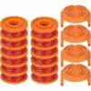 Fei Yu 12 Pièces De Coupe De Ligne Pour Toutes Les Tondeuses à Cordes Worx 20v Et 4 Pièces