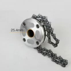 DONTODENT Tête De Fauche à Chaîne - Tête De Fauche à Chaîne - Tête De Faucheuse Irrigatrice - Tête De Faucheuse Sarcleuse - Noir - Entretoise Universelle 25.4mm 10 DONTODENT Tête De Fauche à Chaîne - Tête De Fauche à Chaîne - Tête De Faucheuse Irrigatrice - Tête De Faucheuse Sarcleuse - Noir - Entretoise Universelle 25.4mm -Tondeuse Boutique 57922239 4