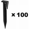 GT MARKET Lot De 100 Piquets De Fixation Pour Câble Périphérique De Tondeuse Robot