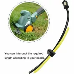 AOUGO 4 Pièces Tuyaux D'Essence Longueur 1.5m Tuyau De Conduite De Carburant Universel Outils De Jardin Jaune Transparent Pour Souffleur Tondeuse Tronçonneuse Tondeuse à Gazon Accessoires -Tondeuse Boutique 58575955 5