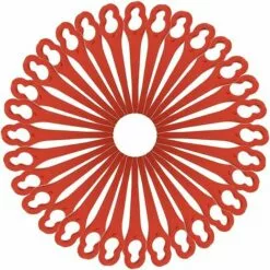 FVBJD Lot De 100 Lames De Rechange En Plastique Pour Ferrex/Aldi FAR 20-1 97699 2002706 FE220