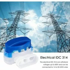 FVBJD Lot De 20 Connecteurs De Câble Remplis Des Résines Pour Robot Tondeuse Autom-ower, Original Connecteurs 314 Pour Robot Tondeuse Auto-Mower -Tondeuse Boutique 58758204 4