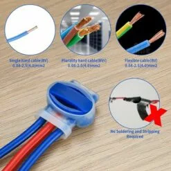 FVBJD 20 Pièces Connecteurs De Câbles Pour Robot Tondeuse, Raccords De Câble Périphérique Du Robot, Connecteurs Support Pour Câble Tondeuses à Gazon Robotiques Extérieures De Jardin -Tondeuse Boutique 58758236 5