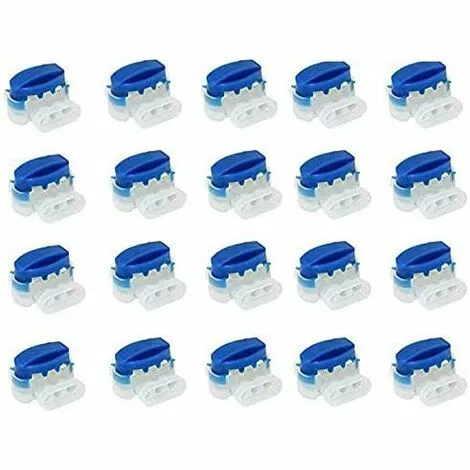 FVBJD Connecteurs De Câble Pour Jardin Robot Tondeuse Automower- Etenche (20PC) 3 FVBJD Connecteurs De Câble Pour Jardin Robot Tondeuse Automower- Etenche (20PC)