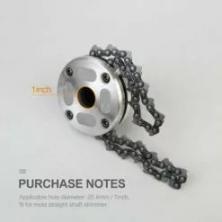 LIFCAUSAL Tête De Tondeuse Avec Lame De Coupe-chaîne à Bobine Tête De Tondeuse à Gazon D'extérieur Outil De Mangeur De Tête De Tondeuse En Acier Pour Remplacement De Tondeuse à Gazon à Arbres Droits 8 LIFCAUSAL Tête De Tondeuse Avec Lame De Coupe-chaîne à Bobine Tête De Tondeuse à Gazon D'extérieur Outil De Mangeur De Tête De Tondeuse En Acier Pour Remplacement De Tondeuse à Gazon à Arbres Droits -Tondeuse Boutique 58874787 2