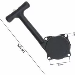 HIASDFLS Démarreur À Traction De Moteur Rappel Compatible Pour 1/10 Hsp R025 R020 16-21 Rc Nitro Voiture Atv Mini Dirt Bicyclette -Tondeuse Boutique 59007833 3