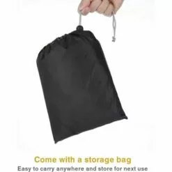 AOUGO Couverture Tondeuse à Gazon Housse De Tondeuse à Gazon Protection Pour Tondeuse Noir 74×39×25 Inches -Tondeuse Boutique 59300658 4