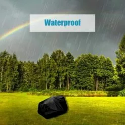 TRIOMPHE Housse De Tondeuse Housse De Protection Pour Tondeuse à Gazon Housse De Tracteur De Pelouse En Tissu Imperméable Et Anti-UV 210D Pour Extérieur Jardin Pelouse Avec Sac De Stockage ,(183X137X117cm） T-Audace -Tondeuse Boutique 59400874 3