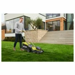 Pack RYOBI Tondeuse 18V Brushless RY18LMX37A-150 - 1 Batterie 3.0Ah High Energy - 1 Batterie 5,0 Ah - Chargeur Rapide -Tondeuse Boutique 59498232 4