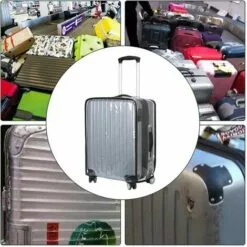 HEGUYEY Housse De Protection Pour Bagages,22 Pouces Housse Protection De Valise,Transparent PVC Couvertures De Valise Imperméable De Voyage Housse De Protection De Valise -Tondeuse Boutique 59603787 5