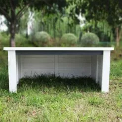 WILTEC Garage Carport Pour Un Robot Tondeuse Avec Un Toit Plat Et Un Film D’étanchéité 108x83x48cm -Tondeuse Boutique 5978818 3